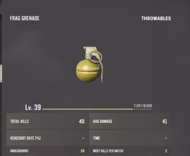 Longest Grenade Kill?