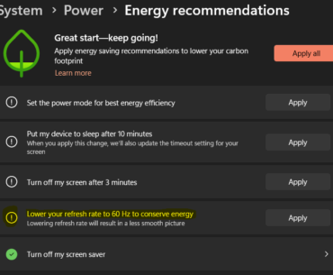 Reduce my 240 Hz? Hard pass...