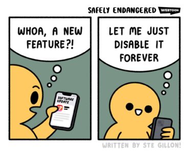 What being on Windows 11 must feel like
