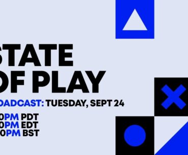 State of Play set for September 24 featuring updates on more than 20 games