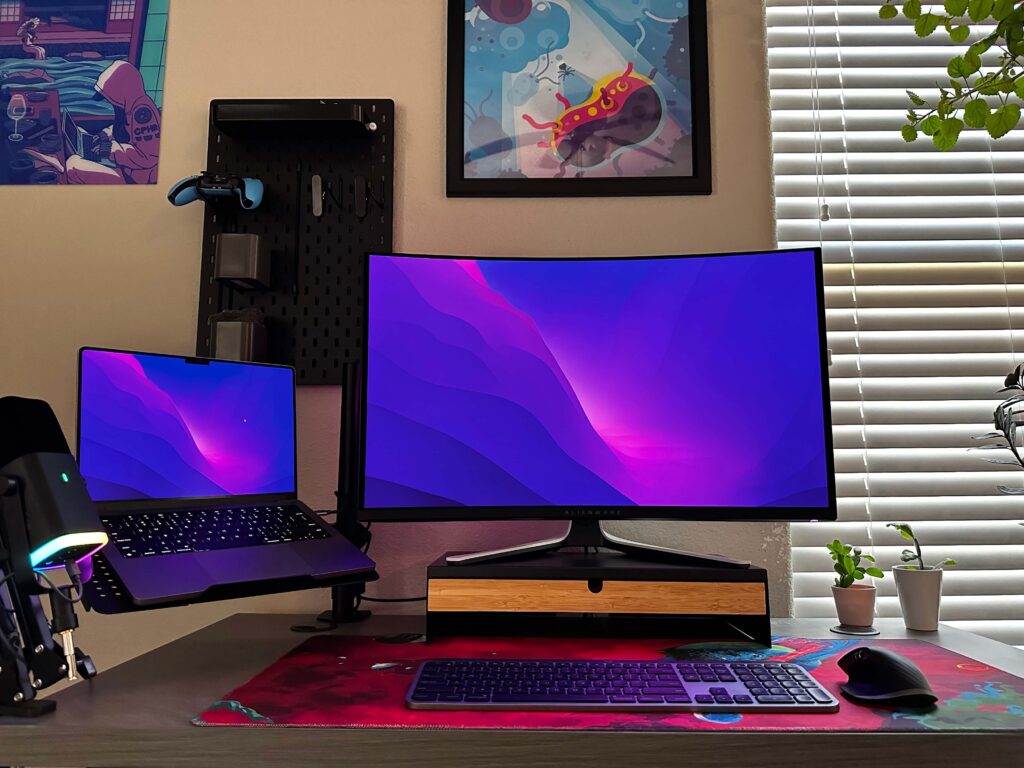 How would you make it better? This is my work/game setup