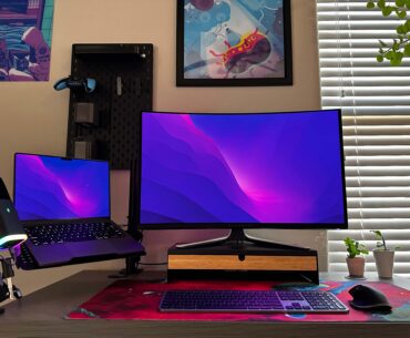 How would you make it better? This is my work/game setup