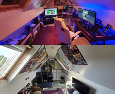 In the process of moving out. Goodbye Gameroom. Gameroom 2.0 incoming for the new house ;D