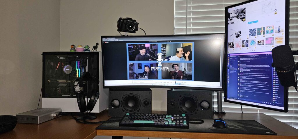 My Headphone and nearfield settup.