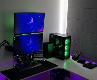 Spent about 5 hours today mounting the monitor and cable managing