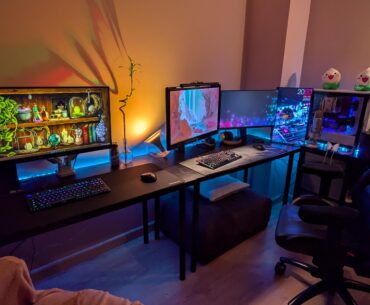 Our cozy gaming room
