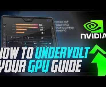 MSI Afterburner undervolt not working