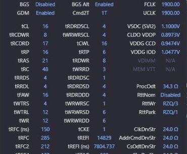 RAM oc to 3800mhz and passes memtest but fails p95