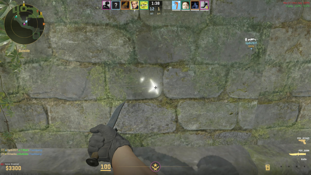 If you +attack before round and equip your knife, you get turbo knife