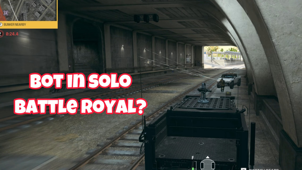 my first game since 6 months, they add bot in solo? lobby had only 45 players...