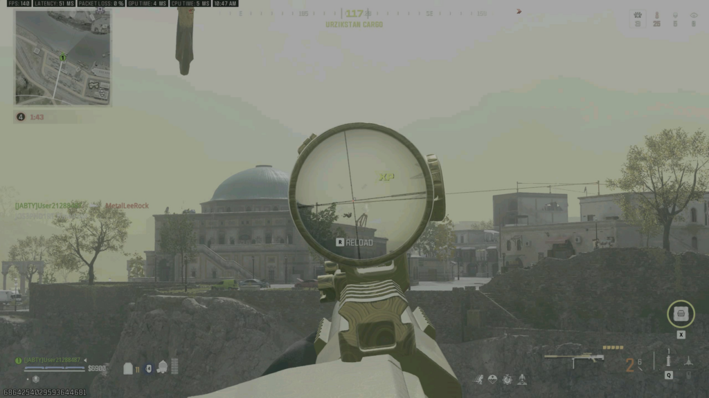 This is my sniper, and his name is Wesley
