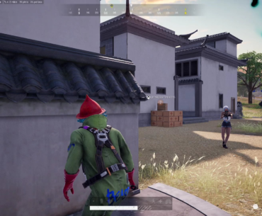 Running for my life while my teammate is picking up bandages