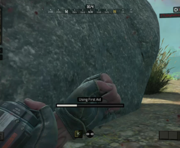 Redeployed last second, opened a small crate to do this. Sorry for the bad quality