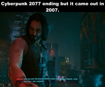 This dialogue between V and Johnny is probably the most badass lines ever in a video game.