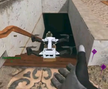 Wrong place for this dude