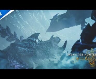 Monster Hunter Wilds - Release Date Reveal Trailer | PS5 Games