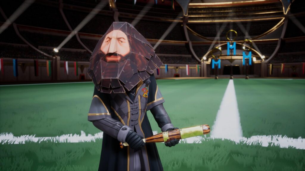 This is the first screenshot on the store page for the Quidditch game.