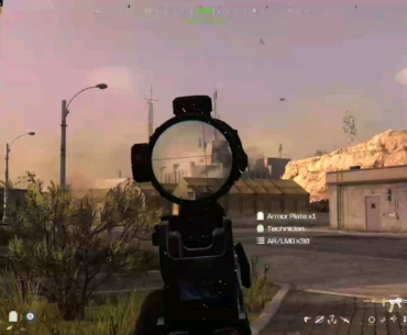 My operator skin is blocking my view when I aim down this specific sight