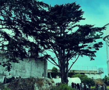 The Alcatraz Island with some color grading to match the game style