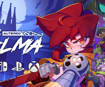 After a lot of work, the trailer for our Metroidvania dating-sim is done! You can explore and fight across the cyberpunk city of Neo Barcelona!