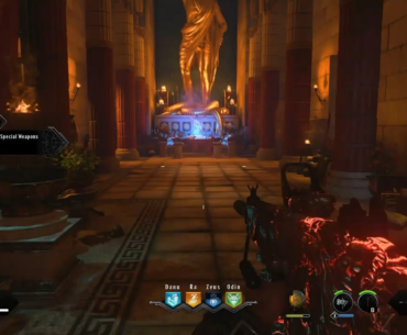 How to ignite Apollos Will sheild with the blue flame for Exalted hand (lv3) upgrade?? Bo4 Ancient Evil
