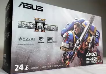 ASUS RX 7900 XTX Space Marine 2 GPU