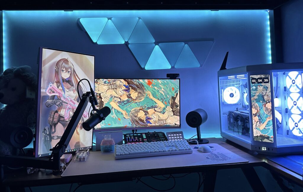 Loft bed setup