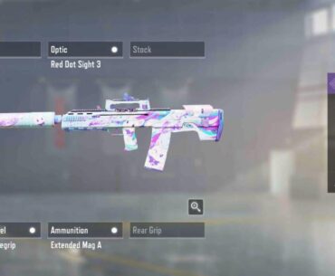 What the iron sight looks like in the new oden ?