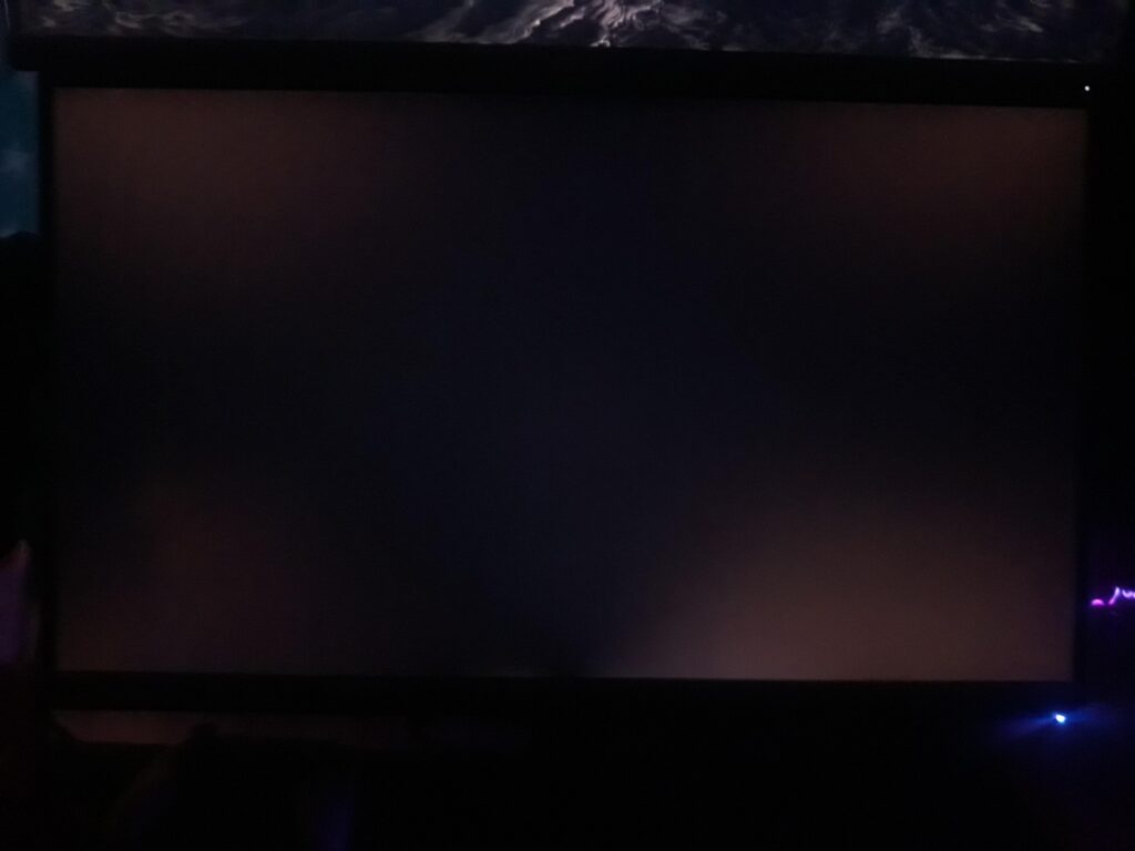 Is this normal for a backlight bleed?
