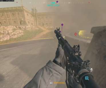Using the enemy teammate's shield against him for the win