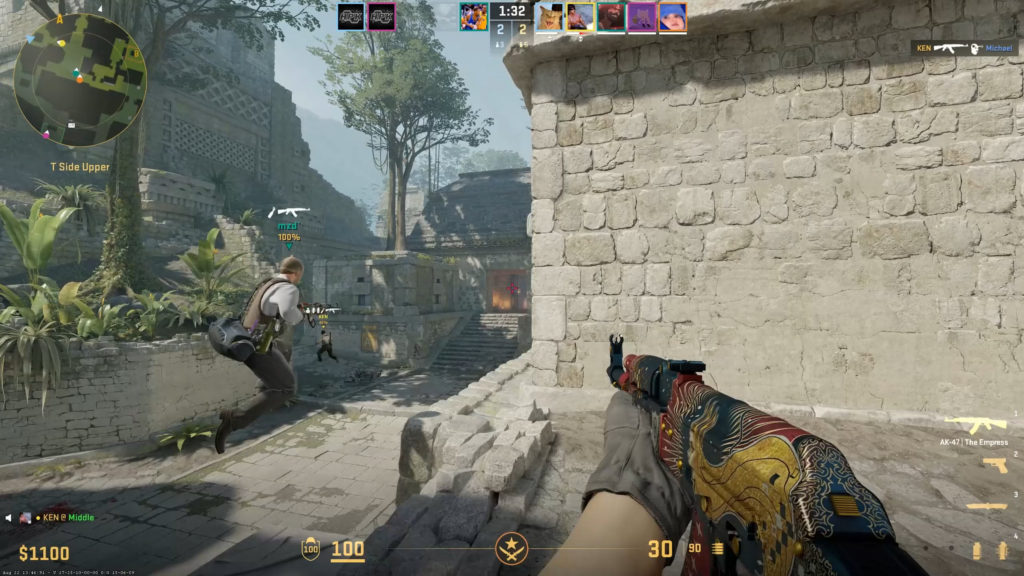 Headshot with AK in the open and no kill?