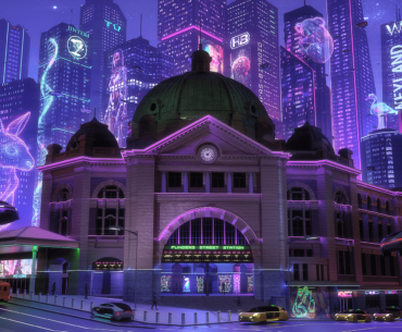 Melbourne in the Netrunner universe