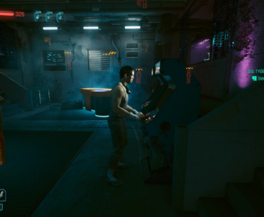 To be the ultimate gamer, you can't have any distractions! Even in a dystopian future.