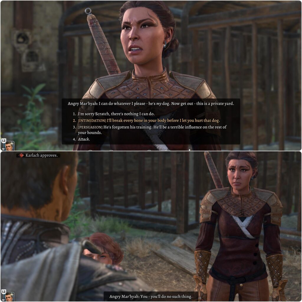 This was by far the most satisfying dialogue check I’ve passed in Baldur’s Gate 3.