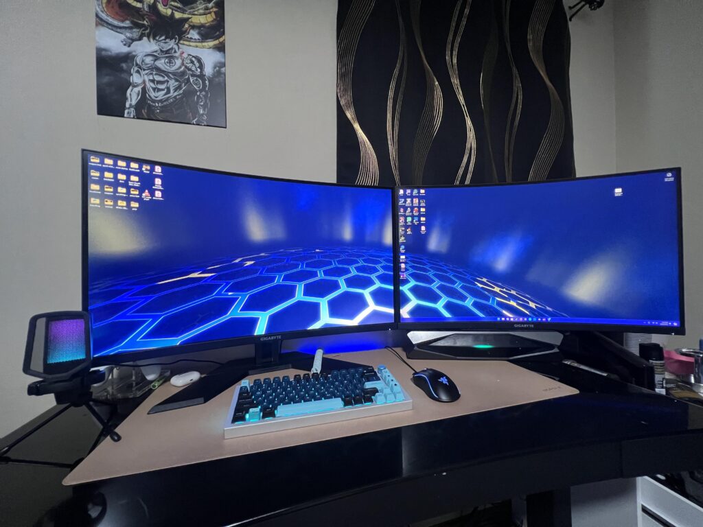 My little work station.