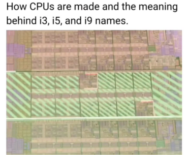 Wow! I didn't know that i3,i5, and i7 are defective i9 processors.