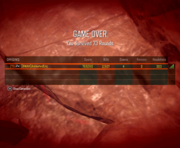 Origins High Round Run Attempt