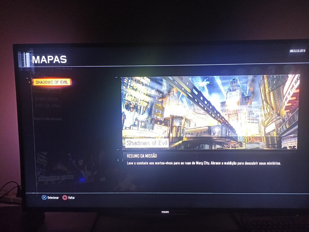 Why the only map I can play at BO3 is "Shadow of Evil"?