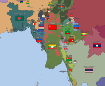 Is the Myanmar Civil War a Template for how a Western Nation would Fragment in a Potential Dystopian Collapse?