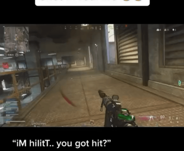 buddy screamed like he got shot in real life