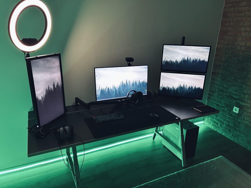 I like it green and clean