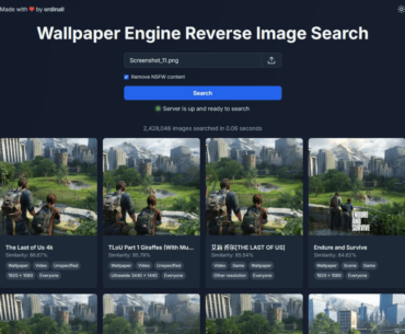 Introducing: Wallpaper Engine Reverse Image Search