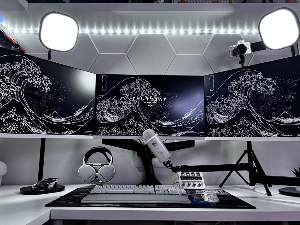 My black and White setup