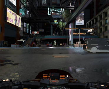Want to Cure Your Travel Sickness?............Ride a Bike In 'First Person' Cyberpunk :)