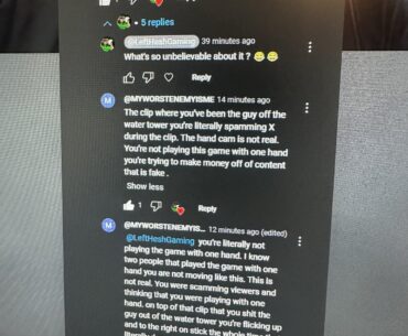 This is just sad..  some ppl really can’t be happy for a disabled guy that plays COD decently lmao