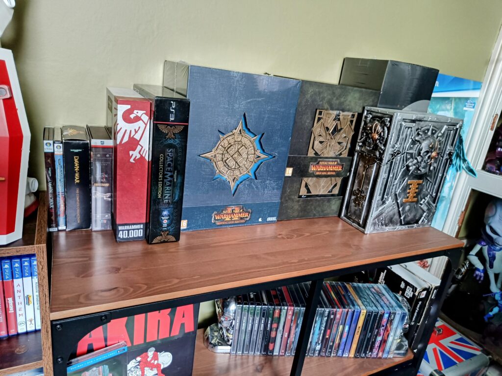 Just some Warhammer game editions I have
