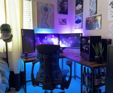 My cozy spot! Kinda wish we could upload more than one pic here...