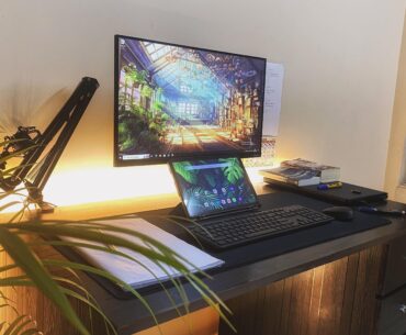 My first attempt to a cozy workplace