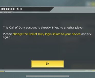 Need help linking my socials. Every option just gives me this pop up. Suggestions?