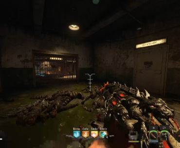 if you're lookin for a great time on blood of the dead, this is a nice strat.... u can either camp or train here, just keep both doors closed